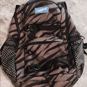 BURTON TIGER BACKPACK GREY & BLACK